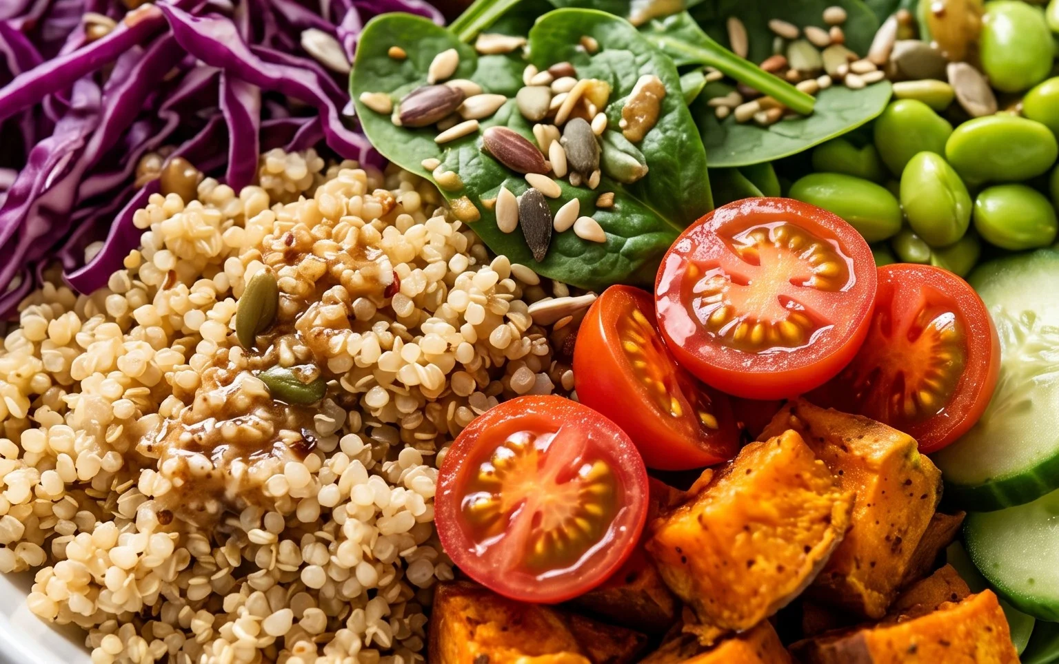 Quinoa and Veggie Power Bowls