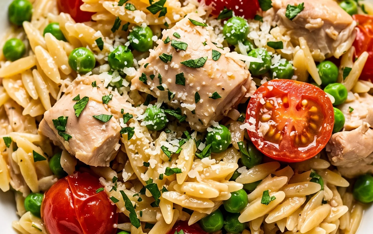 One Pot Chicken Orzo
