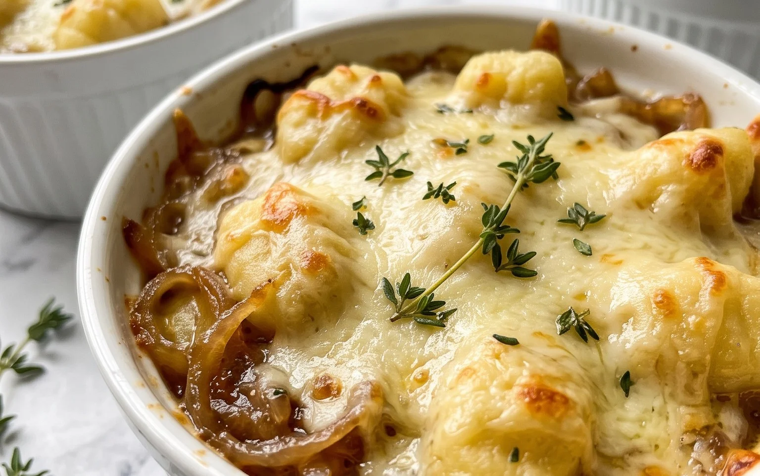 Baked French Onion Gnocchi Recipe – Easy Comfort Food
